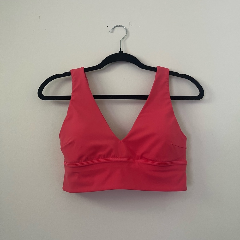 Pink lulu bra